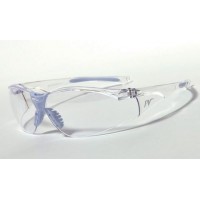 Anarchy Clear Frame, Baby Blue Tips, Clear Lens